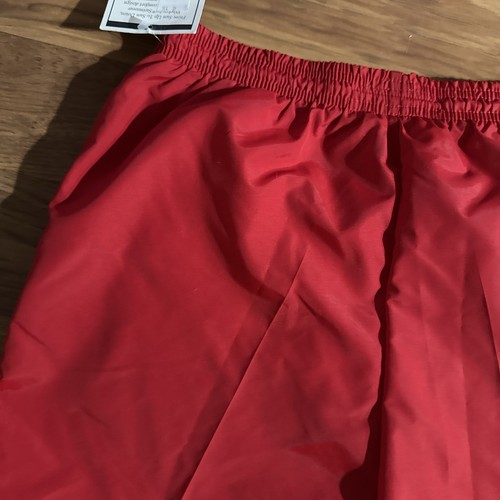 Vintage Weekender Nylon Swim Trunks Mens Large Red 90s Beach Shorts Made USA - Picture 17 of 20