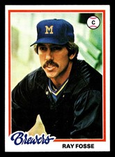 1978 Topps #415 Ray Fosse Ex-Mint Brewers