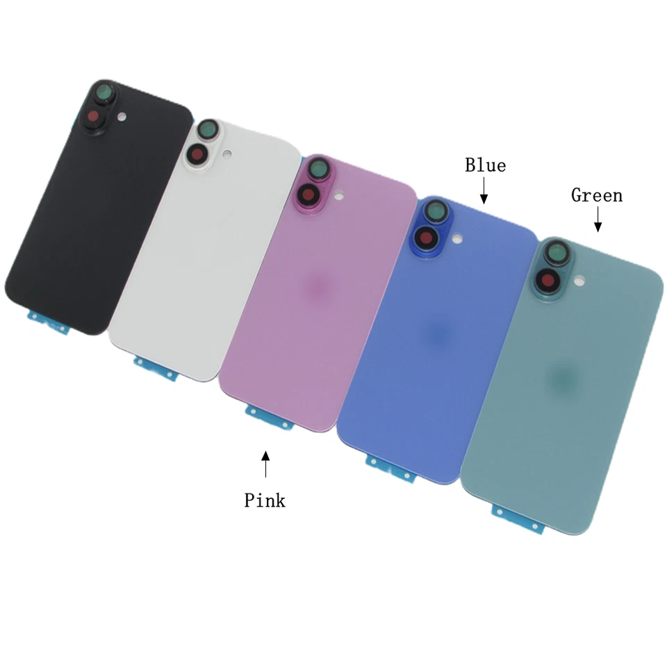 Capa traseira de vidro com bateria com lente de câmera para iPhone 16/16 Plus/16 Pro Max - Imagem 4 de 4