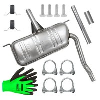 Polmo Mitteltopf Auspuff FüR Volkswagen Passat B5 1.8T 2.0 Kombi Limousine 96-05