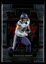 2021 Panini Select RC Zach Davidson Rookie Minnesota Vikings #95 MJ001