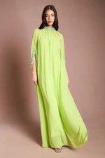 Coast Lime Maxi Dress Womens Black Tie Dresses