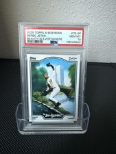 DEREK JETER 2025 Topps x Bob Ross: The Joy of Baseball  HOF Short Print: PSA 10