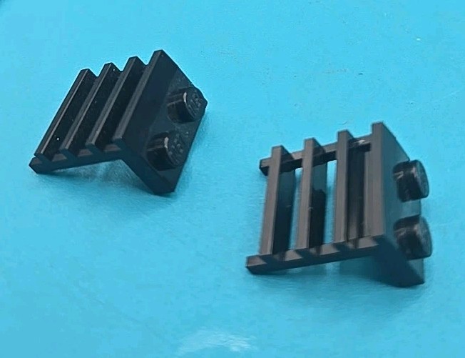 2 Lego 4175 Black Ladder 1 1/2 x 2 x 2 All-Terrain Vehicle 6927
