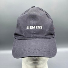 Siemens Quake City Caps Baseball Cap Men's Adjustable Navy American Flag Hat