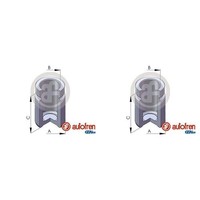 2X Autofren 40Mm Kolben Bremssattel Hinten Passend FüR BMW 1 2