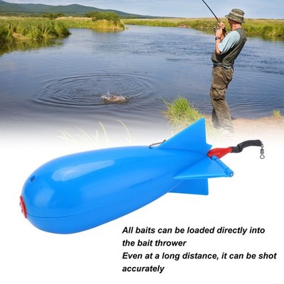 Bait Thrower Carp Feeder Large Bomb Float Lure Bait Holder Fishing Feeder