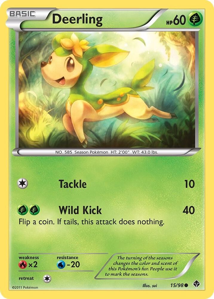 Deerling Common Emerging Powers 15/98 NM