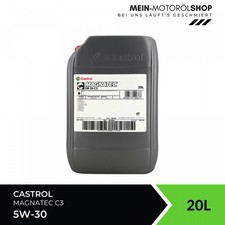Castrol Magnatec 5W-30 C3 BMW Opel Mercedes MB 229.52 MB 229.31 Motoröl 20 Liter Castrol Magnatec 5W-30 C3 BMW Opel Mercedes MB 229.52 MB 229.31 Motoröl 20 Liter