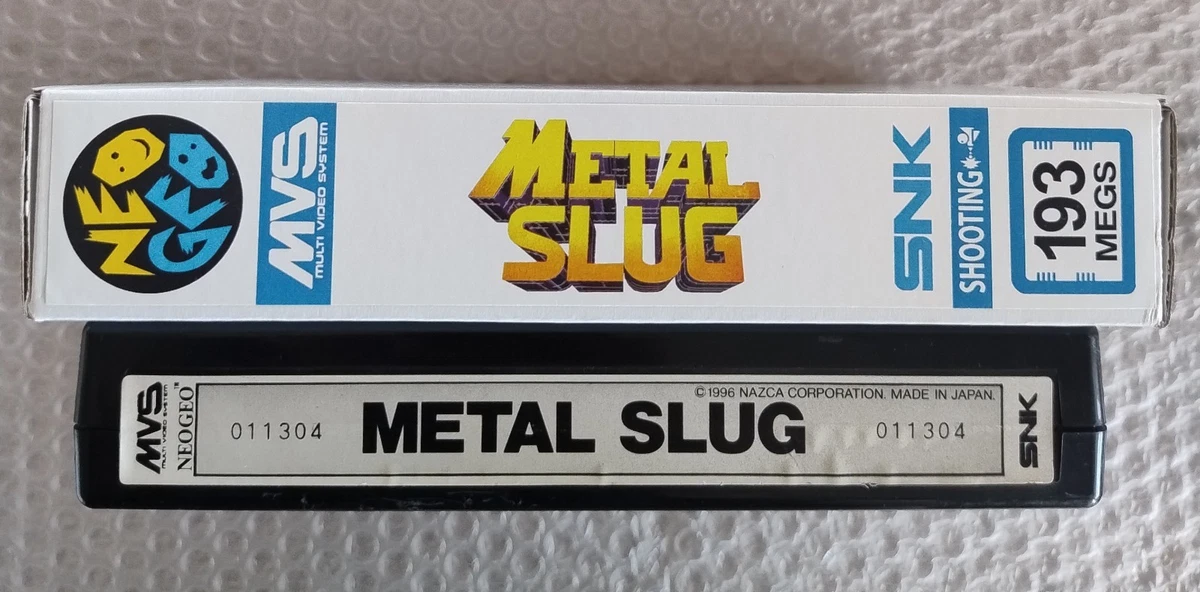 METAL SLUG 2 - Cartouche MVS Neo Geo Originale - 100% Fonctionnelle