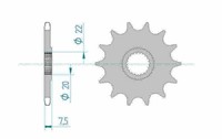 Honda CR 125 R CRF 250 R X - Ritzel 13 ZäHne Stahl 20210-13