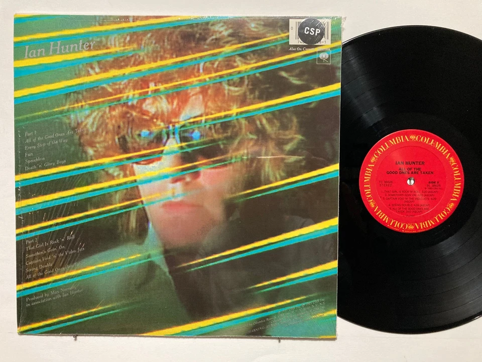 Ian Hunter – All Of The Good Ones Are Taken LP - 1983 - EX/EX - Image 2 of 2