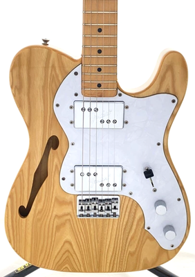 ギター Fender Japan Telecaster Thinline TN72 Fender Japan Thinline Telecaster Guitar TN72 Natural Humbucker PU
