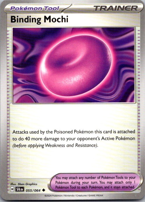 Binding Mochi 055/064 Uncommon Shrouded Fable Pokemon Near Mint