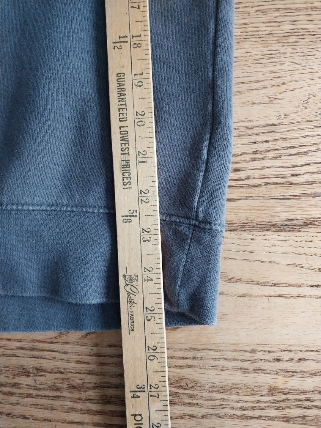 Vtg Stussy Gray Hoodie Stitched Felted Logo Mens Sz L thumbnail 7