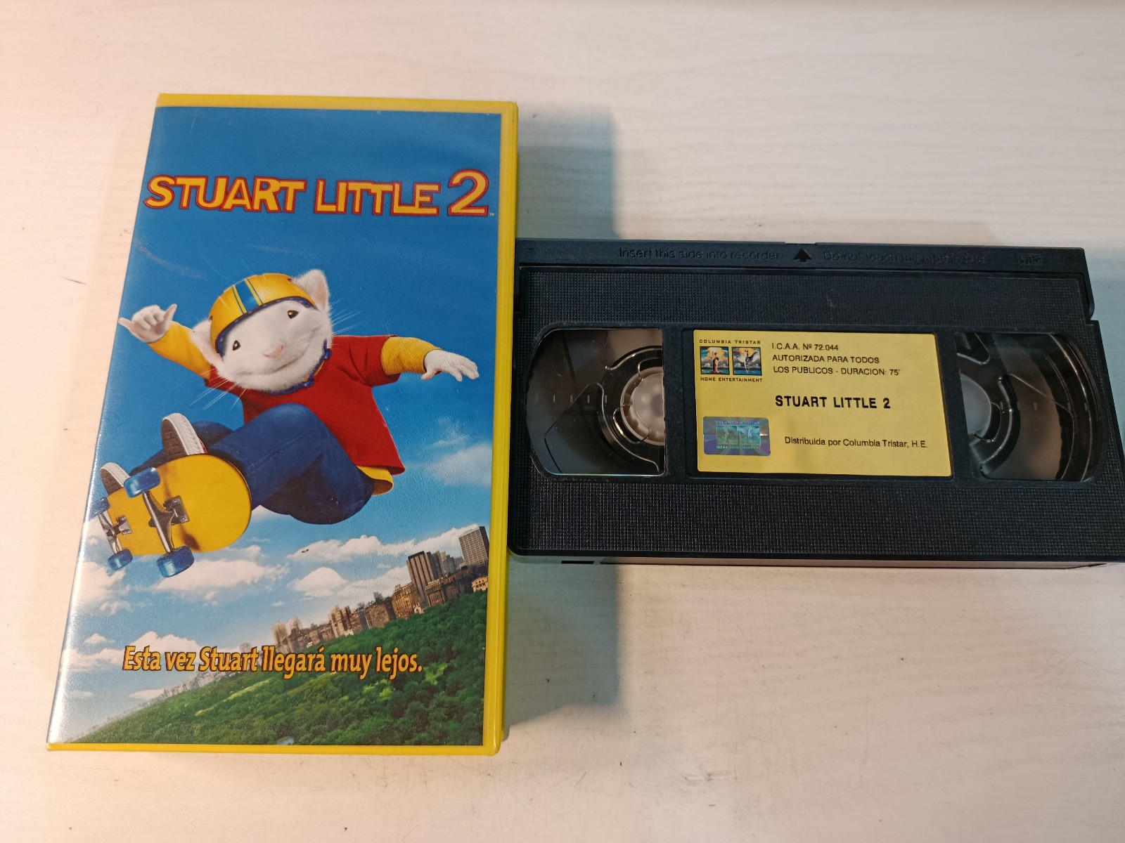 Stuart Little 2 (2002 Columbia) - VHS PAL Español VG