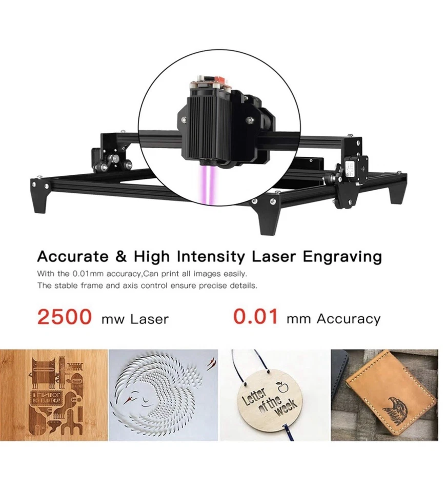 TwoTrees Totem CNC Laser Engraver Cutting Machine Read Desc - Image 2 of 4