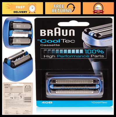 Replacement Razor Head for CoolTec Shaver Series 40B - Precision Cutting, Easy I