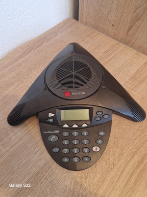 Polycom SoundStation 2W Konferenz-Telefon 2201-07800-101 