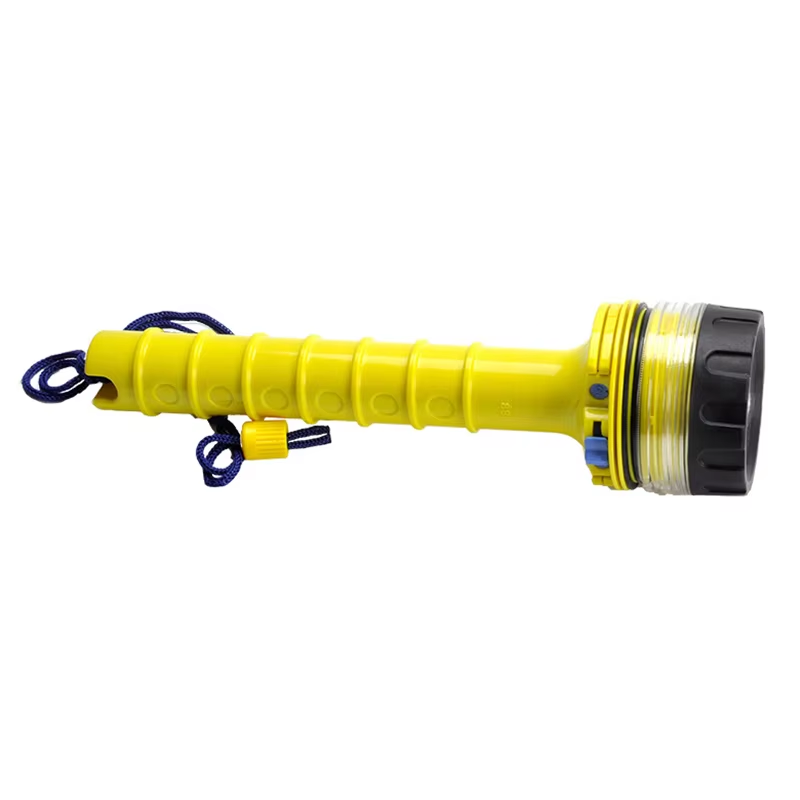 Scuba Diving Flashlight Underwater Waterproof LED Diver Light Spearfishing Led D