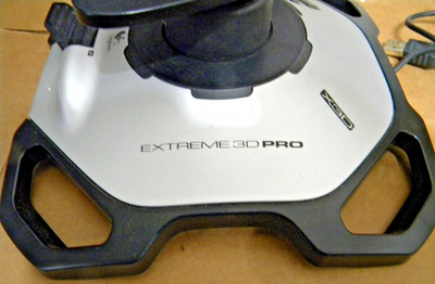 Logitech EXTREME 3D PRO X3D M/N J-UK17 P/N 863225-1000 USB Joystick Controller