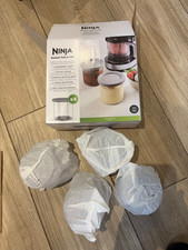 Image of Ninja Ice Cream CREAMI Maker Dessert Tubs, Set of 4 for NC300UK