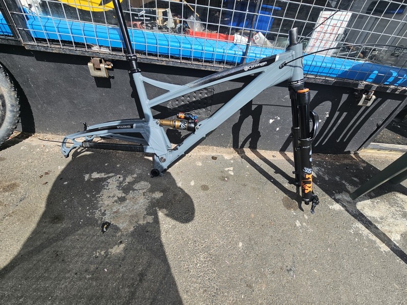 Orange Stage Evo Frameset