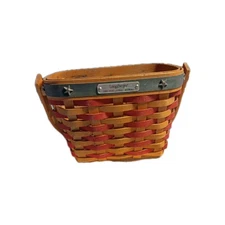 2001 Longaberger Inaugural Basket, Liner & Protector