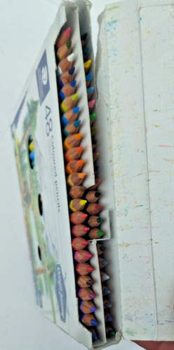 Staedtler 48 Coloured Pencils missing Black pencil used - Picture 2 of 9