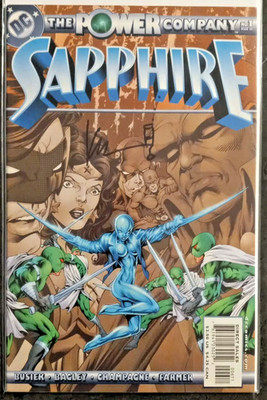 The Power Company: Sapphire #1 - Signed by Keith Champagne - COA Included