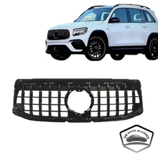 For 2020-2023 Mercedes X247 GLB-Class GLB250 Black GT Style Grill Front Grille