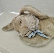 Vintage Steiff Mohair Floppy Hansi Bunny Large Size 15 Inches Excellent Cond.