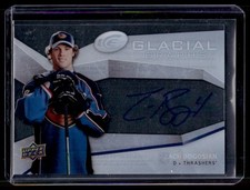 2008-09 Upper Deck Ice Glacial Graphs Zach Bogosian Auto #GG-ZB