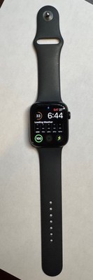 Apple Watch SE (2nd Generation) 44mm GPS Cellular Black Aluminum Smartwatch