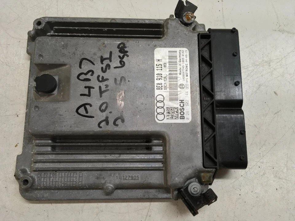 AUDI A4 B7 8E (2001 > 2008) 2.0 TFSI ENGINE ECU 8E9910115H 8E9910115H - Image 2 of 4