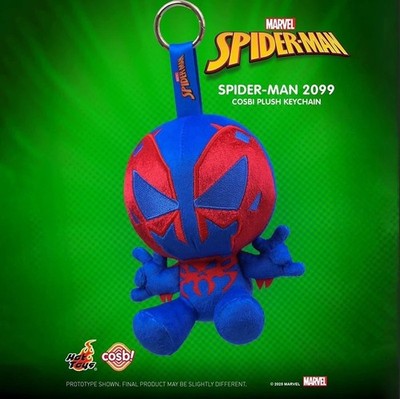 HOT TOYS X Marvel Spider-Man 2099 COSBI Series Plush Blind Box