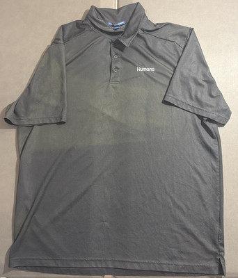 Humana Port Authority Gray Polo Shirt Size 2XL / XXL