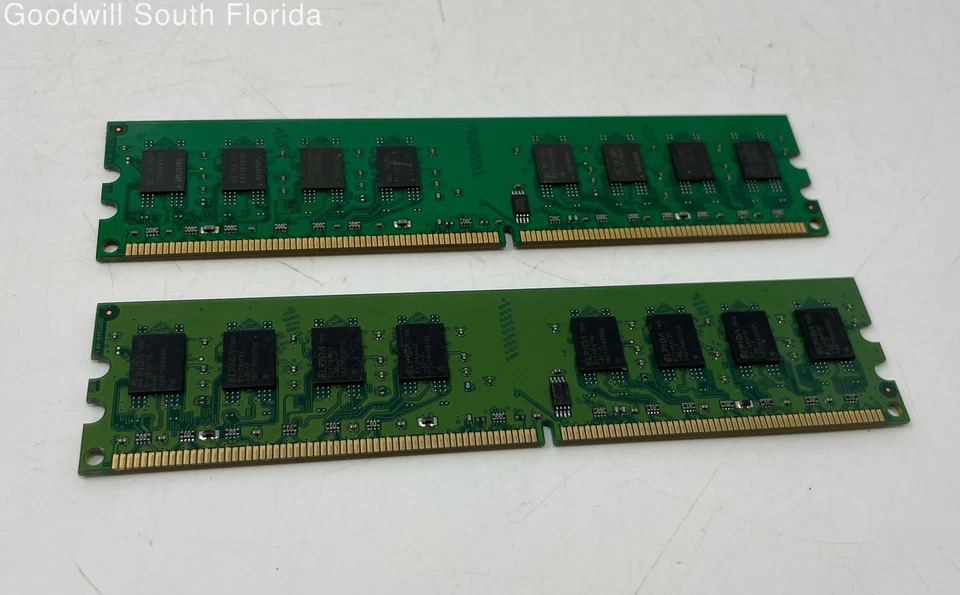 Komputerbay 2GB PC2-4300 DDR2 533MHz NON ECC LD Unbuffered RAM No Tested - Image 2 of 4
