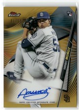 2020 Topps Finest ANDRES MUNOZ #FA-AMU GOLD #/50 NM