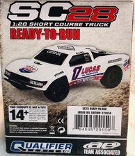 SC28 1/28 Short Course Truck Team Associated ASC20150 Ready-To-Run Rechargeable
