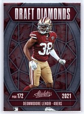 2025 Panini Absolute #DD-DLR Deommodore Lenoir Draft Diamonds