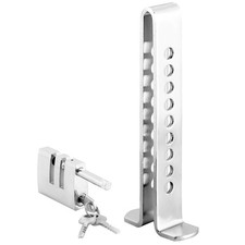 9 Holes Brake Pedal Lock  Anti-Theft Clutch Safety Car Security Tool with 3