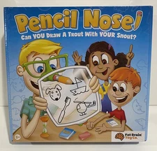Pencil Nose Drawing Game - Fat Brain Toy Co - NEW & Sealed