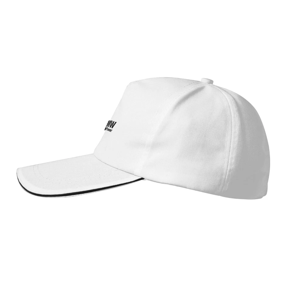 Gorra de béisbol BMW clásica ajustable estilo deportivo gorra de golf blanca Foto 2 de 4