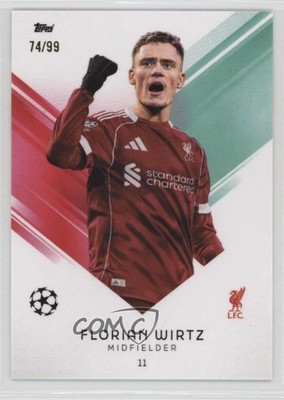 2025-26 Topps Total Football /99 Florian Wirtz #11 14dq