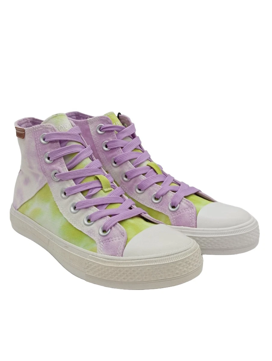 Dockers High-Top Sneaker Damen Gr. 38 Pink Weiß Casual Streetwear