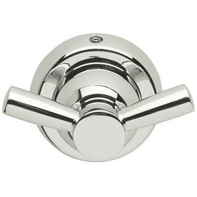 Rohl U.6422PN Perrin and Rowe Wall Mounted Double Robe Hook Polished Nickel