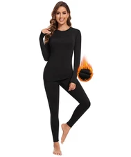 Thermal Underwear Set for Women - Cold Weather Long Johns Base Layer
