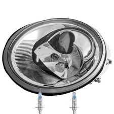 Scheinwerfer links inkl. OSRAM Premium Lampen für VW New Beetle Cabriolet 1Y7