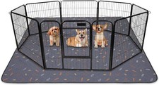 XL Washable Dog Pee Pads 72x72in Reusable Waterproof Pet Training Mat for Puppy